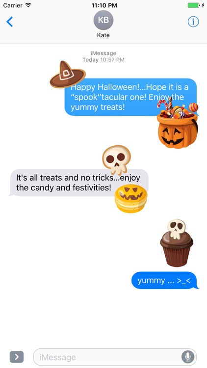 Halloween Treats Stickers