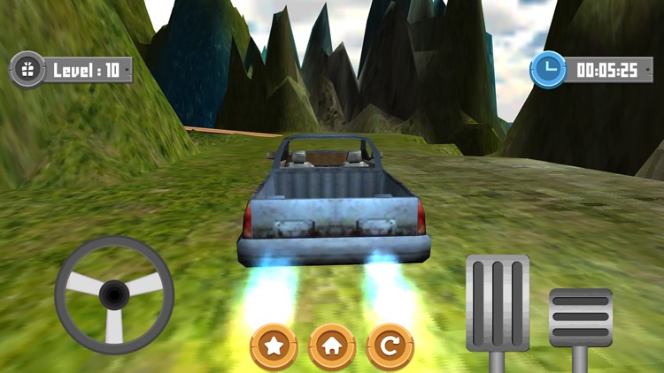 Hill Car Drive Excited 3D