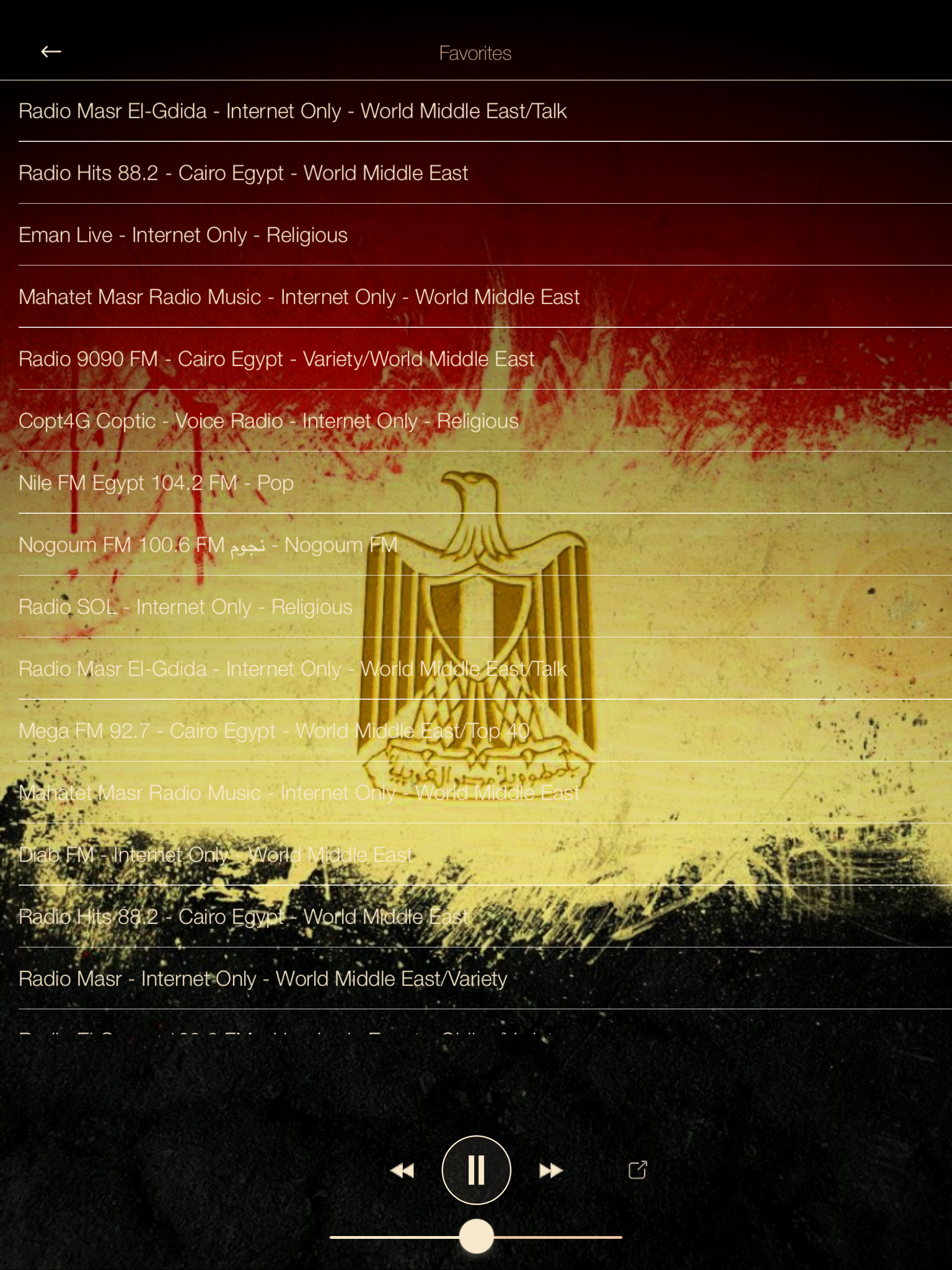 Egypt Music ONLINE Radio from Cairo