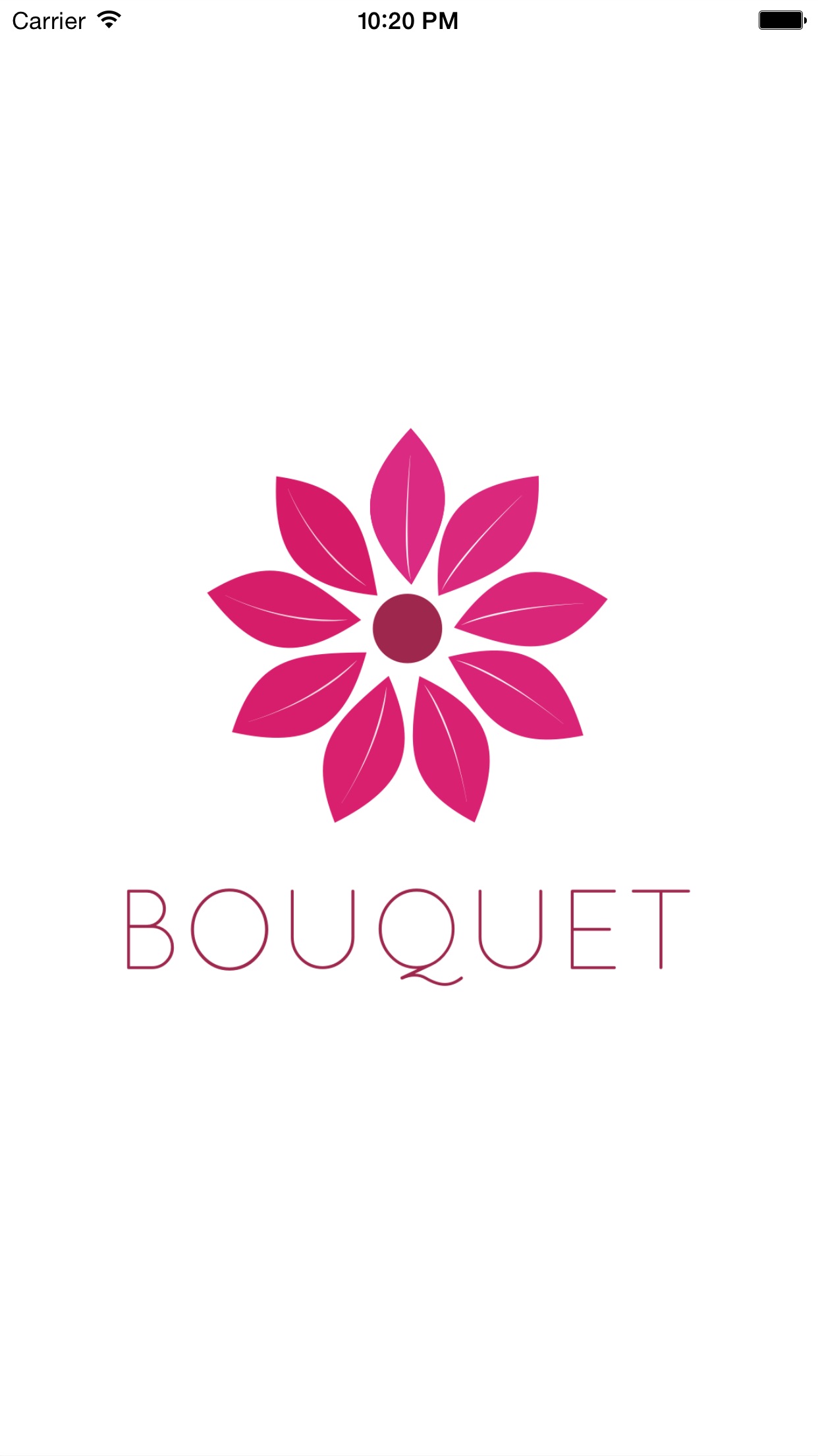 Screenshot do app Bouquet - Um nova experiência de casamento