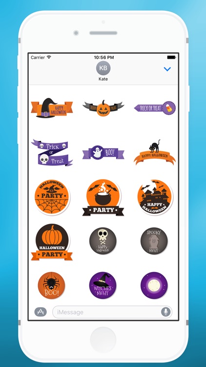Happy Halloween Message Stickers for iMessage
