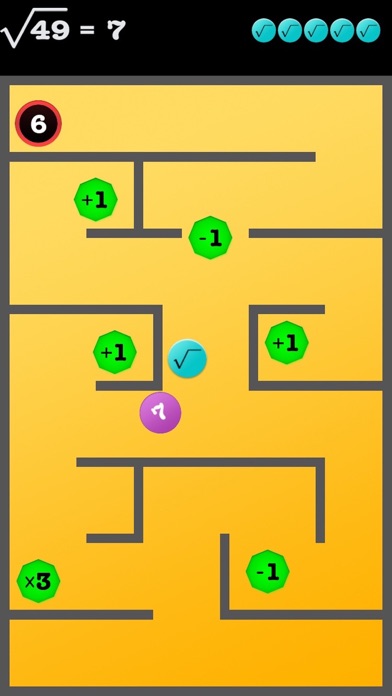 Square Root Marbles Screenshot 1