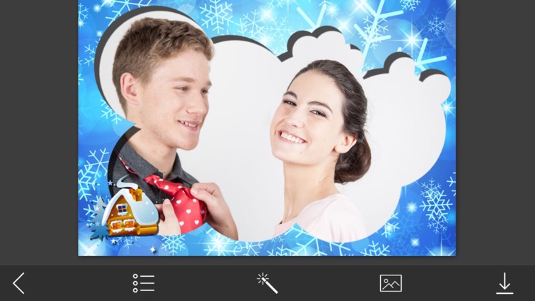 Holly Jolly Christmas Hd Frames Editor screenshot-3