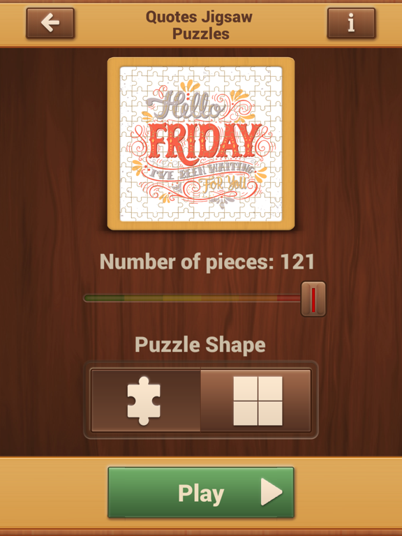 Quotes Jigsaw Puzzles - Real Puzzle Matching Games iPad screenshot