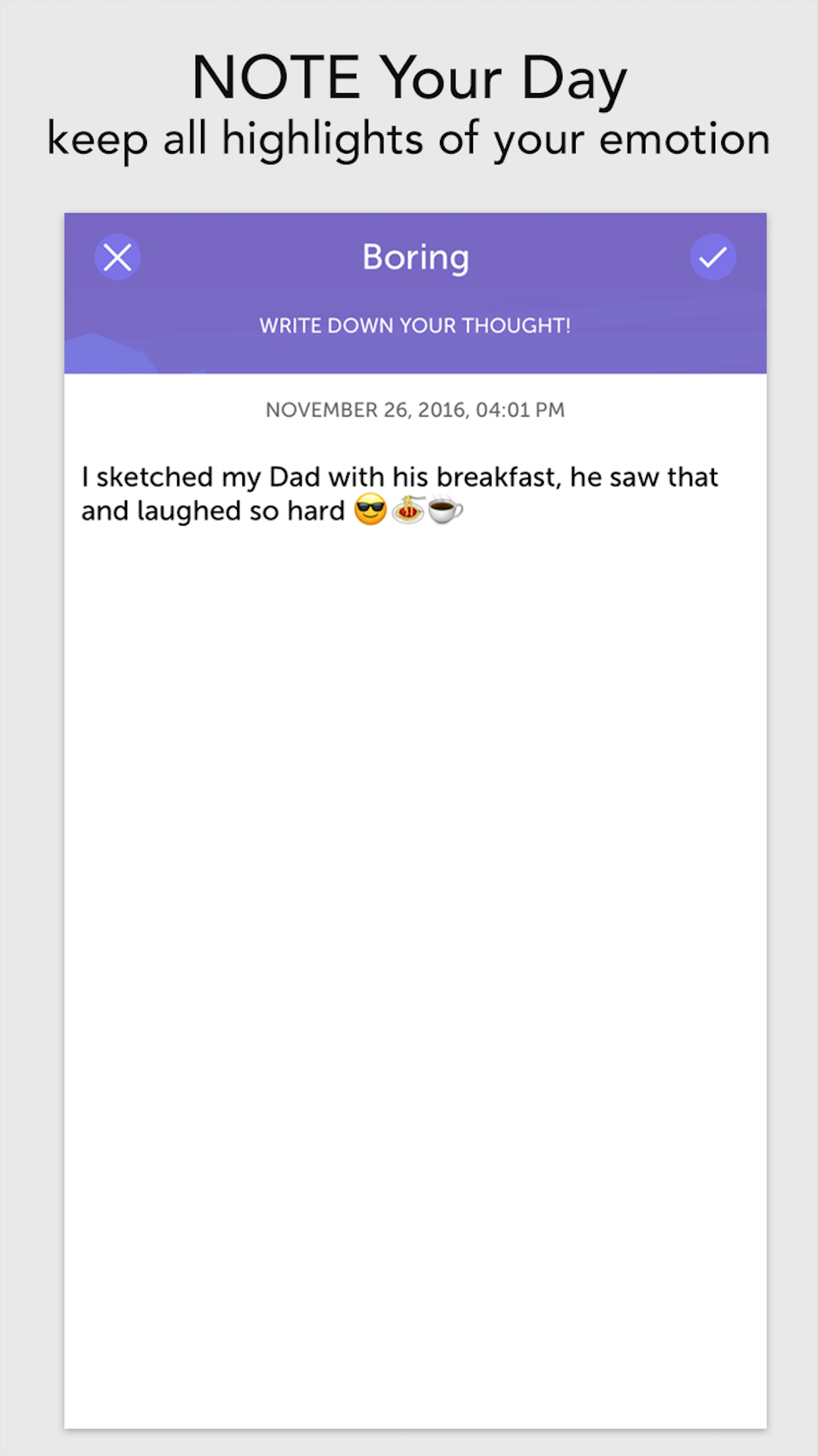 Mood D - Your emotional diary screenshot 3