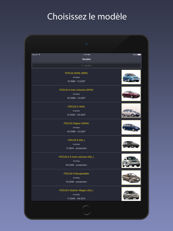 Screenshot #4 pour TechApp pour Ford