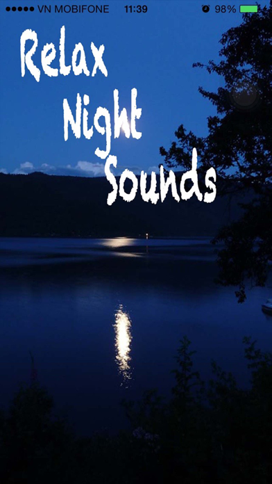 Screenshot #1 pour Relax Night Sounds - White Noise