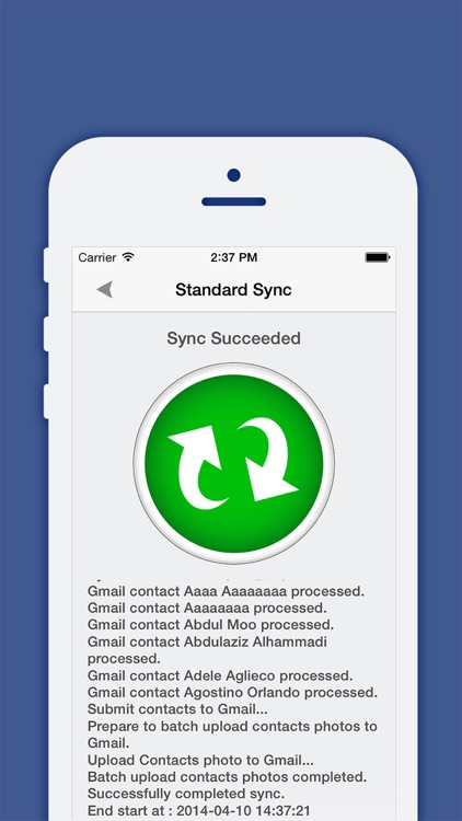 Contacts Sync, Backup & Clean Pro for Google Gmail screenshot-4