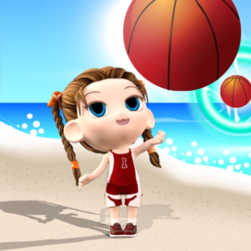 Bubble Shooter Beach Sports Girl icon