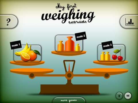 My first weighing exercises HD screenshot 2