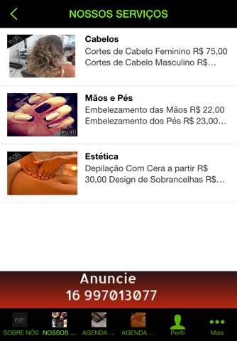 NAII Cabeleireiros screenshot 3