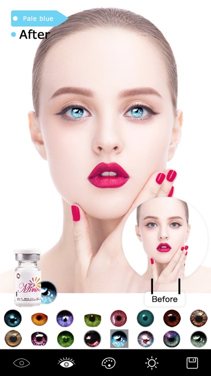Magic Eye Color-Face Makeup Plus&Red Eyes Remover