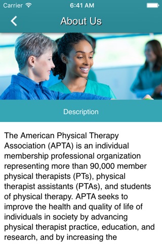Physical Therapy Association of Georgia screenshot 2