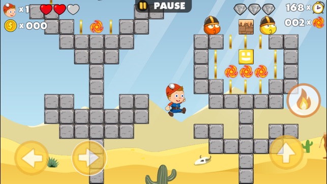 超級礦工冒险-免費單機紅白機遊戲中文瑪麗 - super run game(圖3)-速報App
