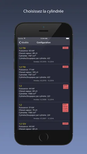 Capture d'écran de TechApp Pour Skoda sur iPhone 2