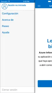 azure information protection iphone capturas de pantalla 2