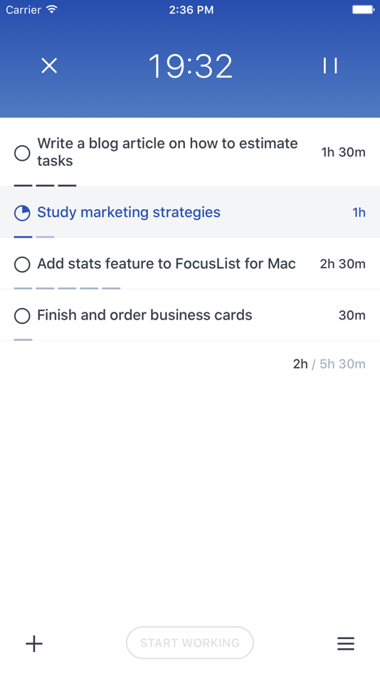 FocusList: Focus Timer - 1.0.9 - (iOS)