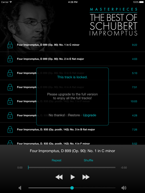 Schubert: Impromptusのおすすめ画像4