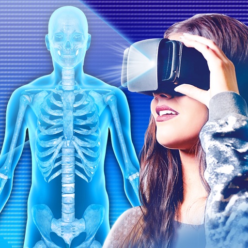 X-Ray VR Helmet Simulator Joke Icon