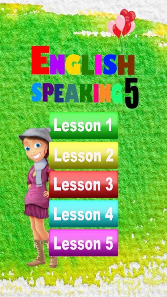 English Conversation Speaking 5 - 1.8 - (iOS)