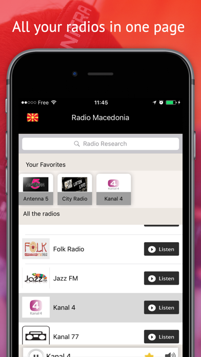 Screenshot #3 pour Radio Macedoine - Radios MAC FREE