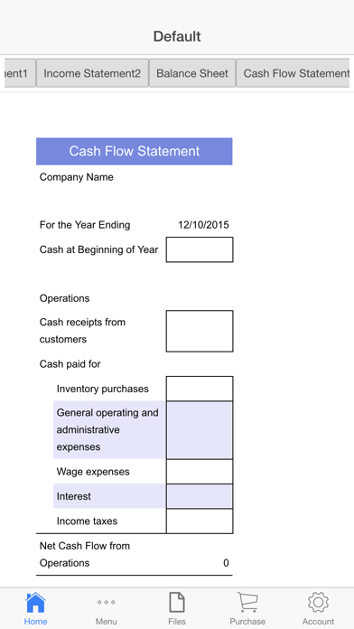 Screenshot #3 pour Financial Statements
