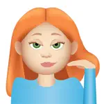 Gingermoji - Redhead Emoji Stickers for iMessage App Support