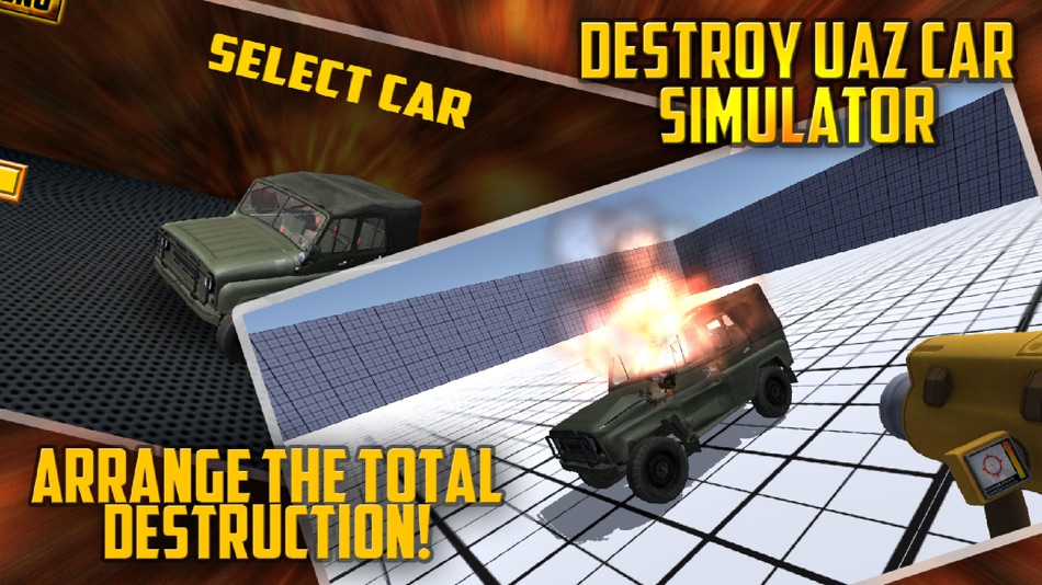 Destroy UAZ Car Simulator - 1.0 - (iOS)
