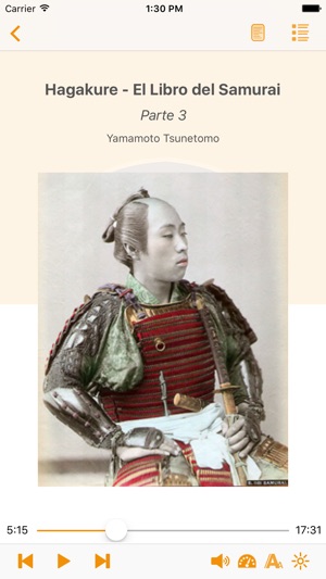 Hagakure -  El Libro del Samurai. AudioEbook(圖2)-速報App