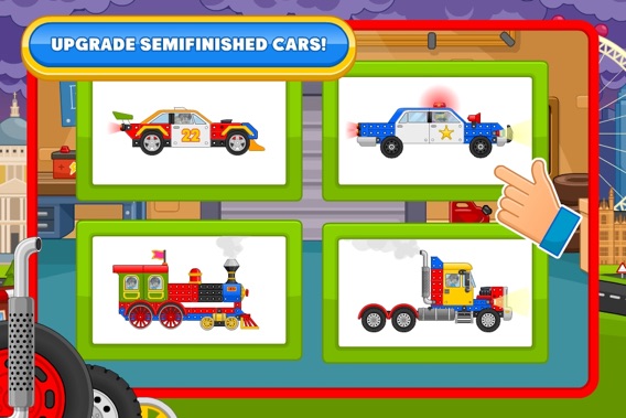 Car Builder Games: Police Carのおすすめ画像5