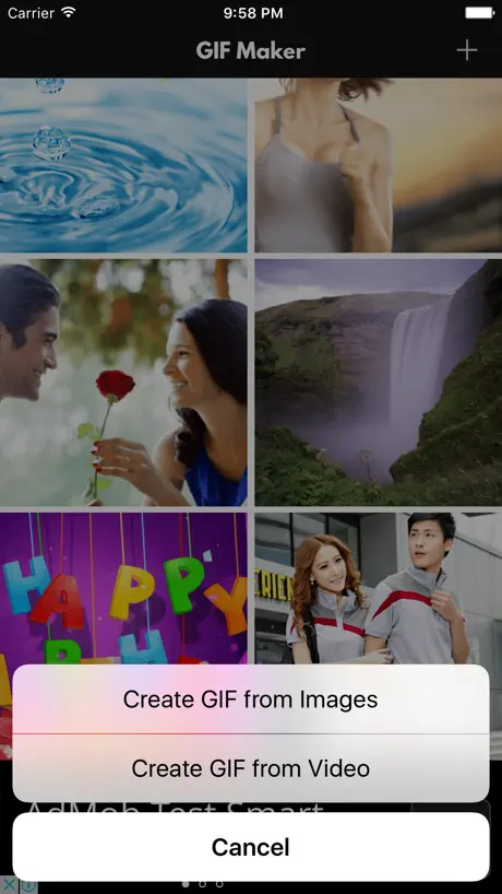 fabricante de GIF - editor de fotos de vídeo