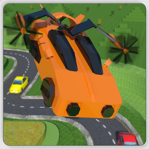 Real Flying Car Driver Simulator: Futuristic Game iOS App