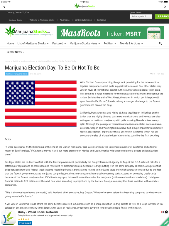 Screenshot #5 pour MarijuanaStocks