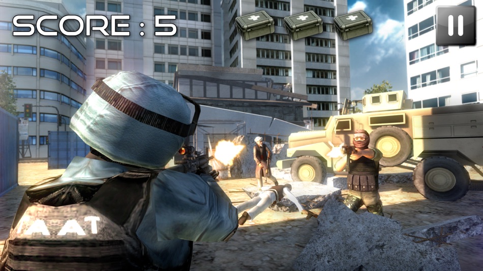 #2. Delta SWAT Commando Conflict (iOS) Podle: 向宁 徐