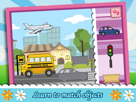 Sticker Puzzle - Learn English & Spanish for Kids iPad screenshot 3 - Education app
