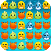 Bubble Shark Crazy Game - 一个有趣和令人上瘾的益智游戏