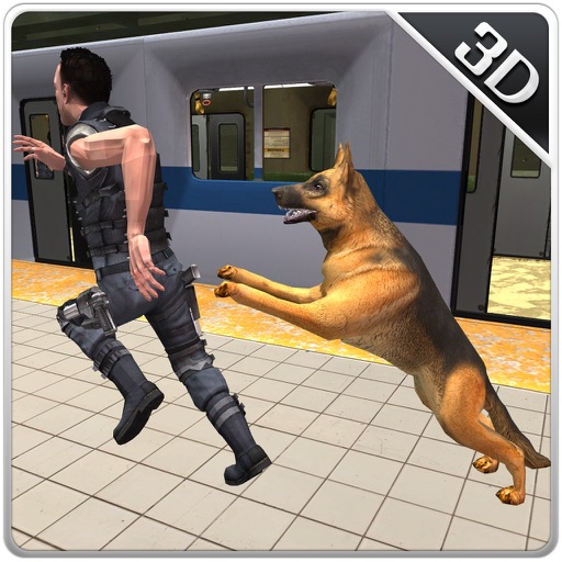 Police Subway Security Dog – City crime chase sim Icon