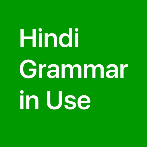Hindi Grammar In Use