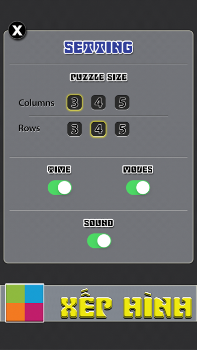 Screenshot #3 pour Xếp Hình Cho Bé - Slide Puzzle For Kids