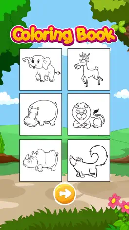 Game screenshot Animals Coloring Pages for Kids Girls & Boys HD apk