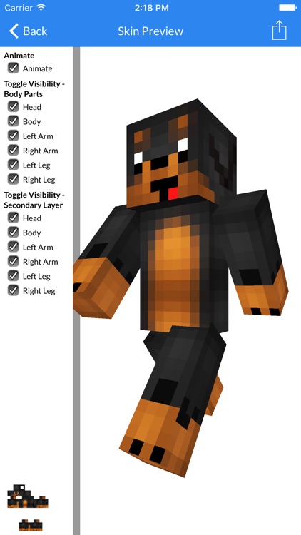 Super Dog & Wolf Skins- Dog & Wolf Skins for MCPE