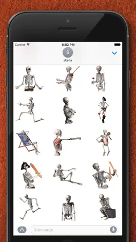 Game screenshot Skelly Stickers: Skulls and Skeletons hack