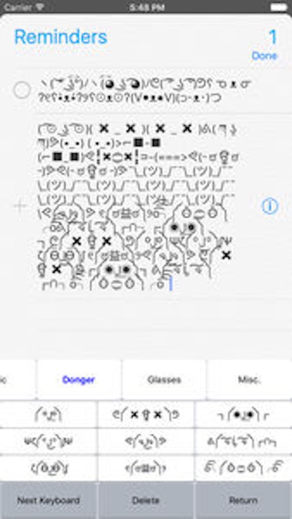 Lennyface Keyboard screenshot-3