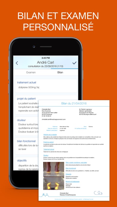 Screenshot #3 pour Medicapp dossiers Patients