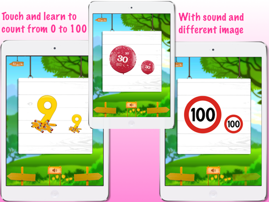 Count To 100 in 4 Languages 10 iPad screenshot