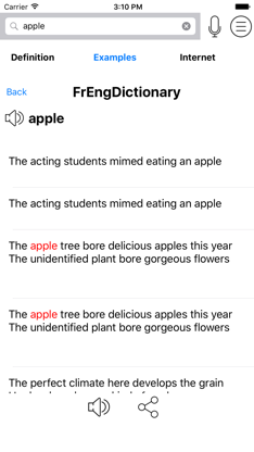 French English Dictionary - FrEngDict screenshot 3