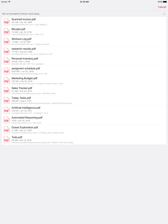 Screenshot #6 pour PDF Merge - Combine PDF Documents