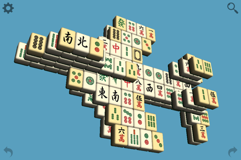 Mahjong3D - Shanghai Mahjong screenshot 3