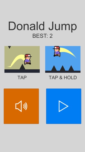 Donald Jump - Escape from the Spikes(圖1)-速報App