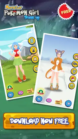 Game screenshot Princess Monster Girl-DressUp Game Pokemon Edition mod apk